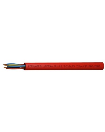 КПСВВнг(А)-LS 4х2х1,5 (Спецкабель). Кабель симметричный для систем сигнализации и управления, групповой прокладки, с пониженным дымо- и газовыделением. Спецкабель в Норильске