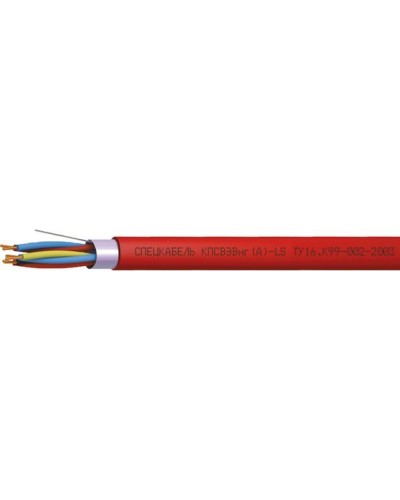 КПСВЭВнг(А)-LS 2х2х1,5 (Спецкабель). Кабель для систем пожарной и охранной сигнализации, с пониженным дымо- и газовыделением. Спецкабель в Норильске