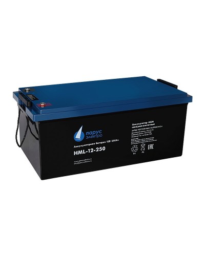 HML-12-250. Аккумулятор герметичный свинцово-кислотный. Связь инжиниринг в Норильске