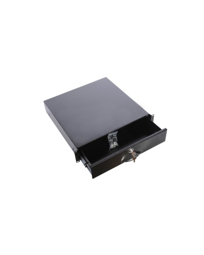 ТСВ-Д-2U.450-9005. Полка (ящик) для документации 2U. ЦМО в Норильске
